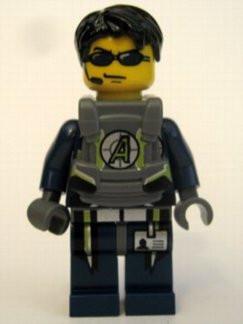 LEGO Minifigure-Agent Chase - Body Armor-Agents-AGT025-Creative Brick Builders